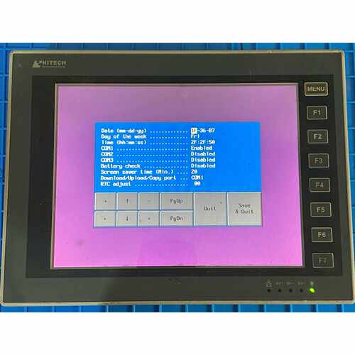 询价下单海泰克Hitech PWS6A00T-P触摸屏，工业拆机件，