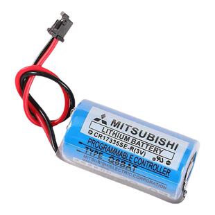 三菱Q6BAT/CR17335SE-R 3V锂电池PLC设备Q系列数控系统备用电源