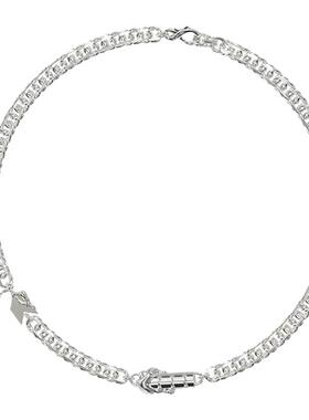 元素拼接项链送女友七夕礼物