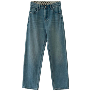 巨显瘦筷子腿！四面弹莱赛尔高腰烟管裤窄版直筒牛仔裤女春夏薄款