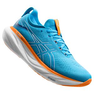 Asics亚瑟士Nimbus 25男N25缓震慢跑鞋黑武士酷动城加宽FE马拉松