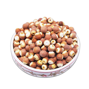 新货优质中颗粒整粒芡实鸡头米红芡实　250g  有少许水生味