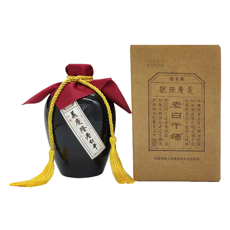义庆隆老白干老味儿39度500ml*6