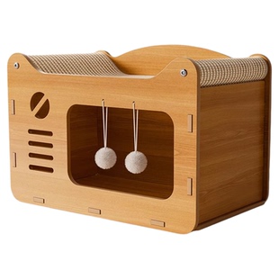 剑麻猫抓板猫窝一体耐磨不掉屑猫爪板沙发屋防抓猫咪玩具四季通用