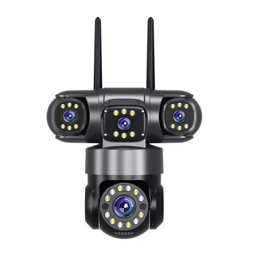 Yoosee WiFi canera three lense HD监控摄像机360°家用手机远程