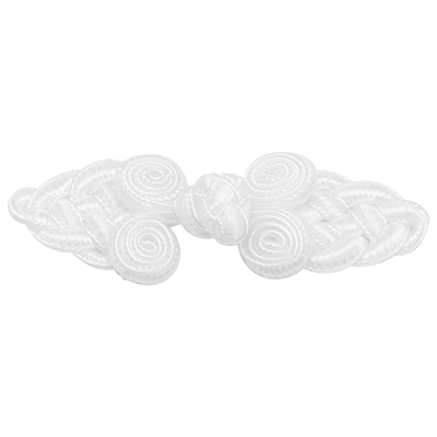 中式旗袍唐装纽扣辅料可染色盘扣