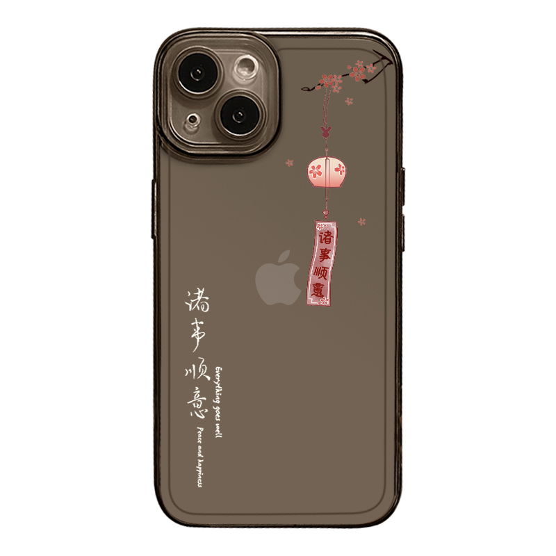 中国风适用于任意机型手机壳透明