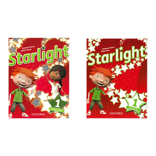 原版进口牛津少儿英语starlight教材123456级oxford星光系列书6-12岁外国语小学英文学习辅导美式发音课外培训YLE考试教材中图正版