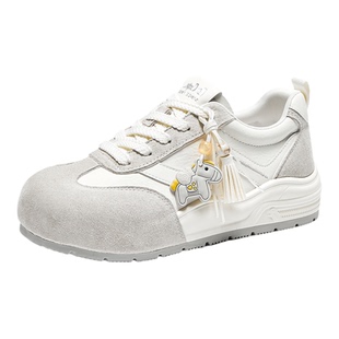 Lee Cooper德训鞋女2026春季新款厚底时尚百搭休闲运动百搭板鞋