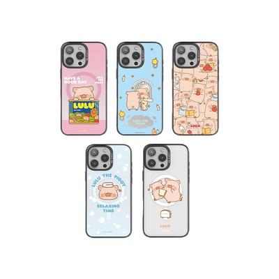 CASEBANGxLuLu猪联名休闲LuLu猪系列出奇可拆卸手机壳磁吸背盖适用于iPhone16/15/14/13/Plus/Pro/ProMax/16e
