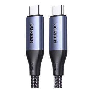 绿联全功能type-c数据线240W快充8K投屏USB4 Gen3高速传输40Gbps硬盘盒数据线适用手机充电宝笔记本电脑