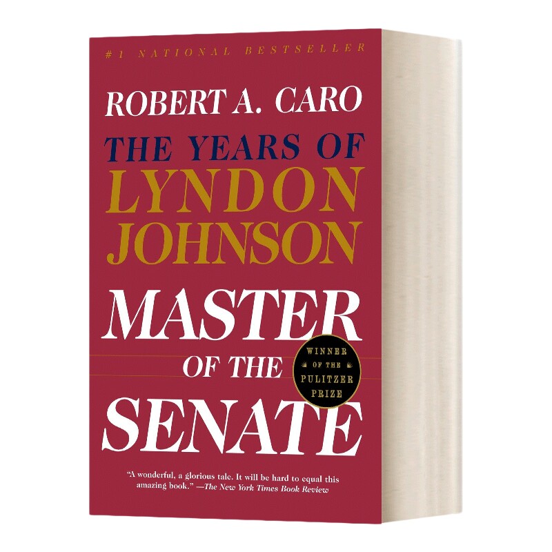 英文原版 Master of the Senate The Years of Lyndon Johnson III 林登约翰逊传3 美剧纸牌屋原型 英文版 进口英语原版书籍