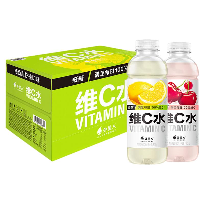 外星人维C水500ml*15维生素饮料