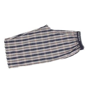 BXMAN纯棉睡裤七分裤男家居裤梭织布料轻薄居家中裤舒适宽松透气