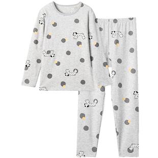 久岁伴儿童睡衣服男童夏季新品柔软胖童高弹吸湿透气家居服套装