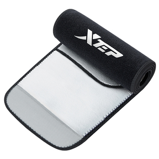 特步暴汗束腰带健身腰带暴汗专业收腹塑腰男士运动护腰带跑步训练