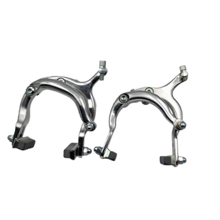 自行车双轴C夹铝合金夹器复古刹皮YBS公路死飞赛车长臂品牌刹车器