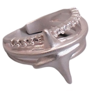 SIRVE韩系ins开口可调节戒指女简约时尚行星设计高级感指环