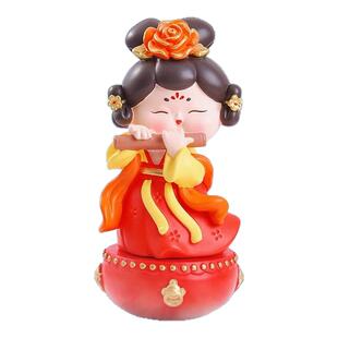 大唐不夜城不倒翁玩具小姐姐西安特产文创纪念品送女孩新年小礼物