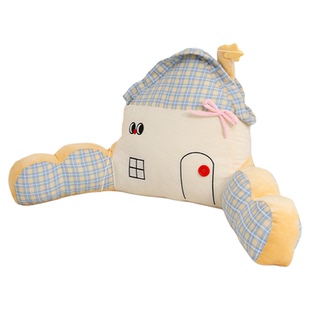 小房子腰靠靠背垫靠枕护腰靠垫床头沙发抱枕儿童房装饰生日女礼物