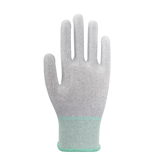 爱不释手手套劳保耐磨工作尼龙涂胶PU涂掌防滑带胶摘茶叶薄款透气