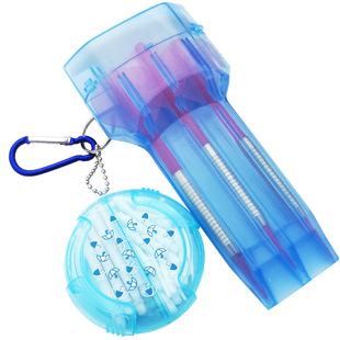 专业飞镖收纳盒飞镖针镖杆飞镖配件塑料小药盒便携飞镖包飞标玩具