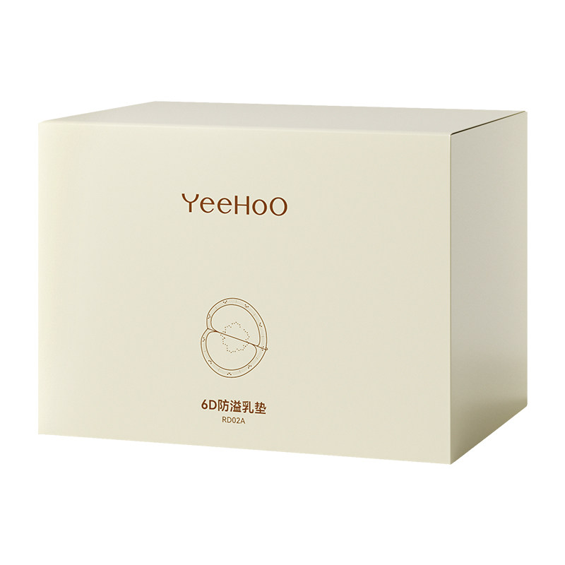 YEEHOO防溢乳垫溢乳贴哺乳期超薄透气产妇防漏一次性隔奶垫100片