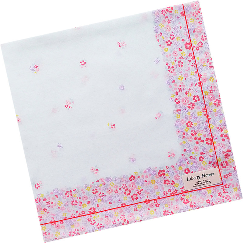 LIBERTYFLOWER日本制造45cm手帕