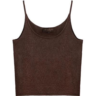 COCOBELLA简约气质纯色针织吊带女夏内搭可外穿背心上衣MZ3171