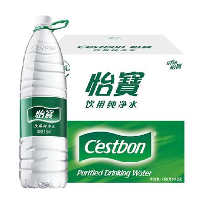 怡宝纯净水1.55L×24瓶×1组