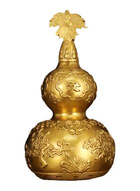 铜葫芦四季平安葫芦摆件招财进宝