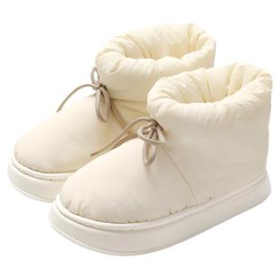 雪地靴女款2025新款冬季高帮鞋子厚底防滑保暖加绒毛棉鞋女士冬天