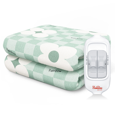 彩虹生活电热毯遇水不漏电
