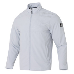 安德玛官方正品外套26春季新款户外徒步运动休闲立领夹克6005669