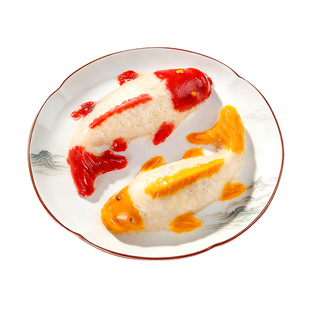 八宝饭年年有余锦鲤山楂鱼形八方来财山楂糕年夜饭糯米饭除夕年货