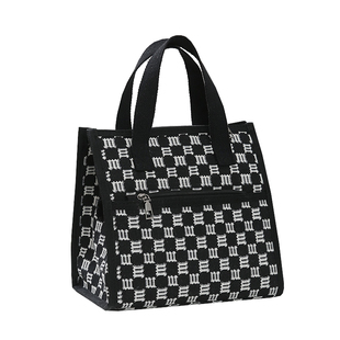 新款女包手提包加厚帆布购物袋大容量韩版手拎包时尚百搭饭盒包