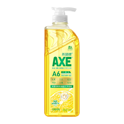 【推荐】AXE斧头牌玻尿酸护肤洗洁精食品家用1kg果蔬剂旗舰店