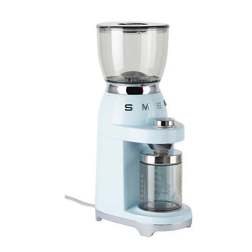 SMEG CGF01电动磨豆机家用意式手冲咖啡研磨机30档调节不锈钢磨盘