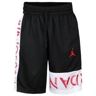 NIKE耐克JORDAN字母飞人运动男子五分裤AJ篮球短裤DN1457-010