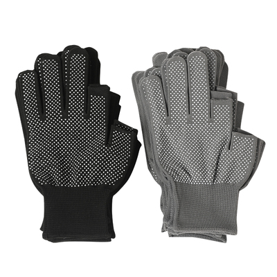 防滑耐磨干活打包露指手套防滑