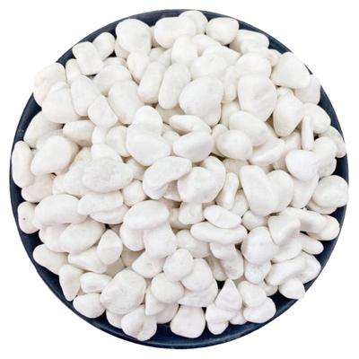 50斤装白色石子庭院铺路