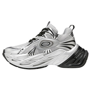 DVO10CM隐形内增高老爹鞋男2025新款潮流炫酷厚底运动百搭休闲鞋