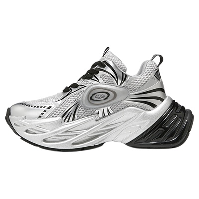 DVO炫酷厚底隐形增高老爹鞋