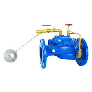 埃美柯95010遥控浮球阀dn100法兰铸铁水力位自动补水控制阀门dn50