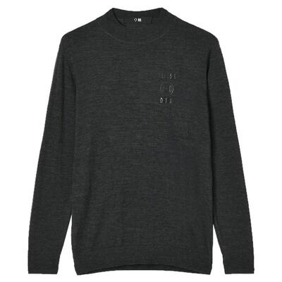 含羊毛纯色打底上衣长袖毛衣