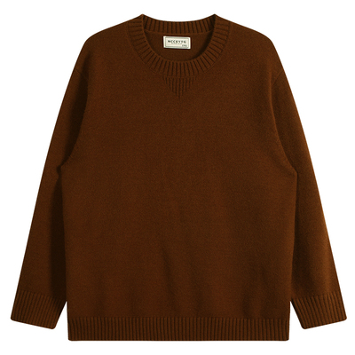 MCCEVTG美式抗起球圆领毛衣