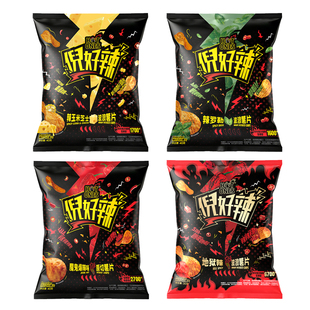【美食试吃】HOTONES倪好辣魔鬼地狱辣休闲零食办公室零食大礼包
