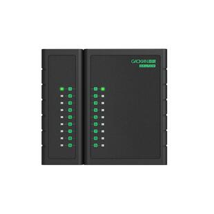 GAOXIAN高岘新测线仪60伏POE防烧多功能网线测线仪TL224 工程专用一秒对线电话线屏蔽非屏蔽信道测通断超小