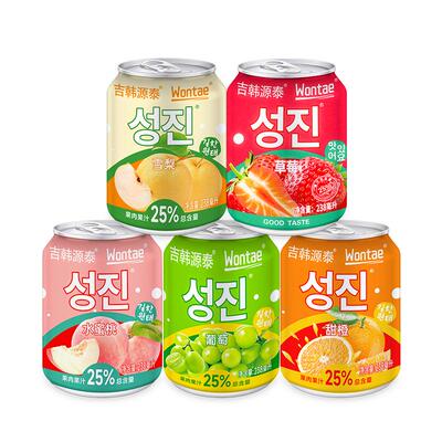 吉韩源泰韩国风味果肉果味饮料