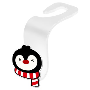 可爱汽车座椅后背挂钩车载车内椅背车用后座后排车上多功能挂物钩